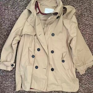 ZARA Classic Lightweight Trench Coat | Timeless & Chic